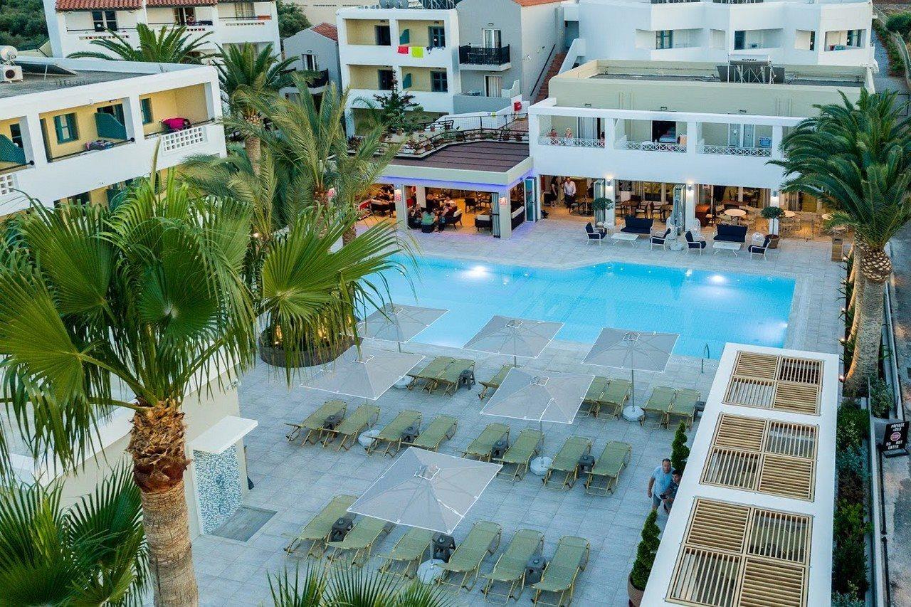 Dedalos Hotel Malia Eksteriør billede