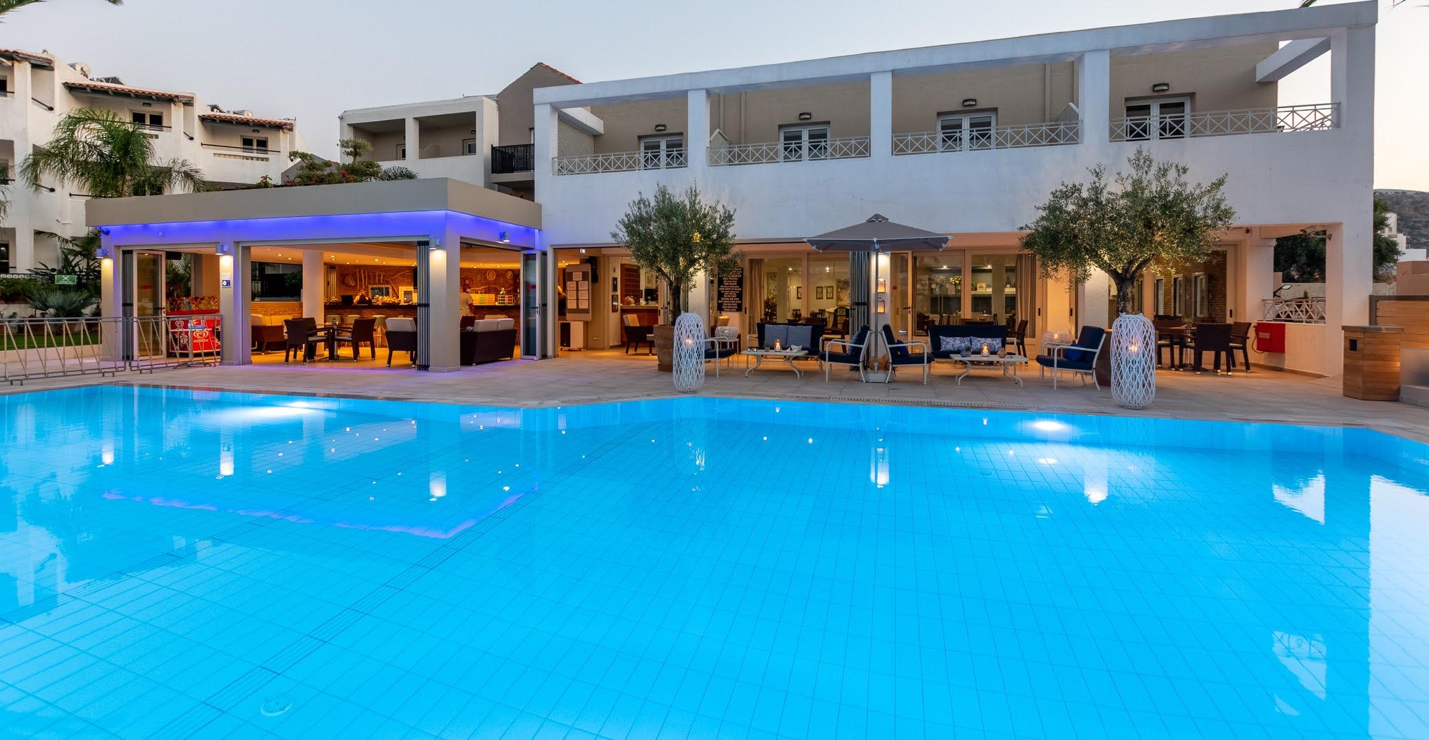 Dedalos Hotel Malia Eksteriør billede