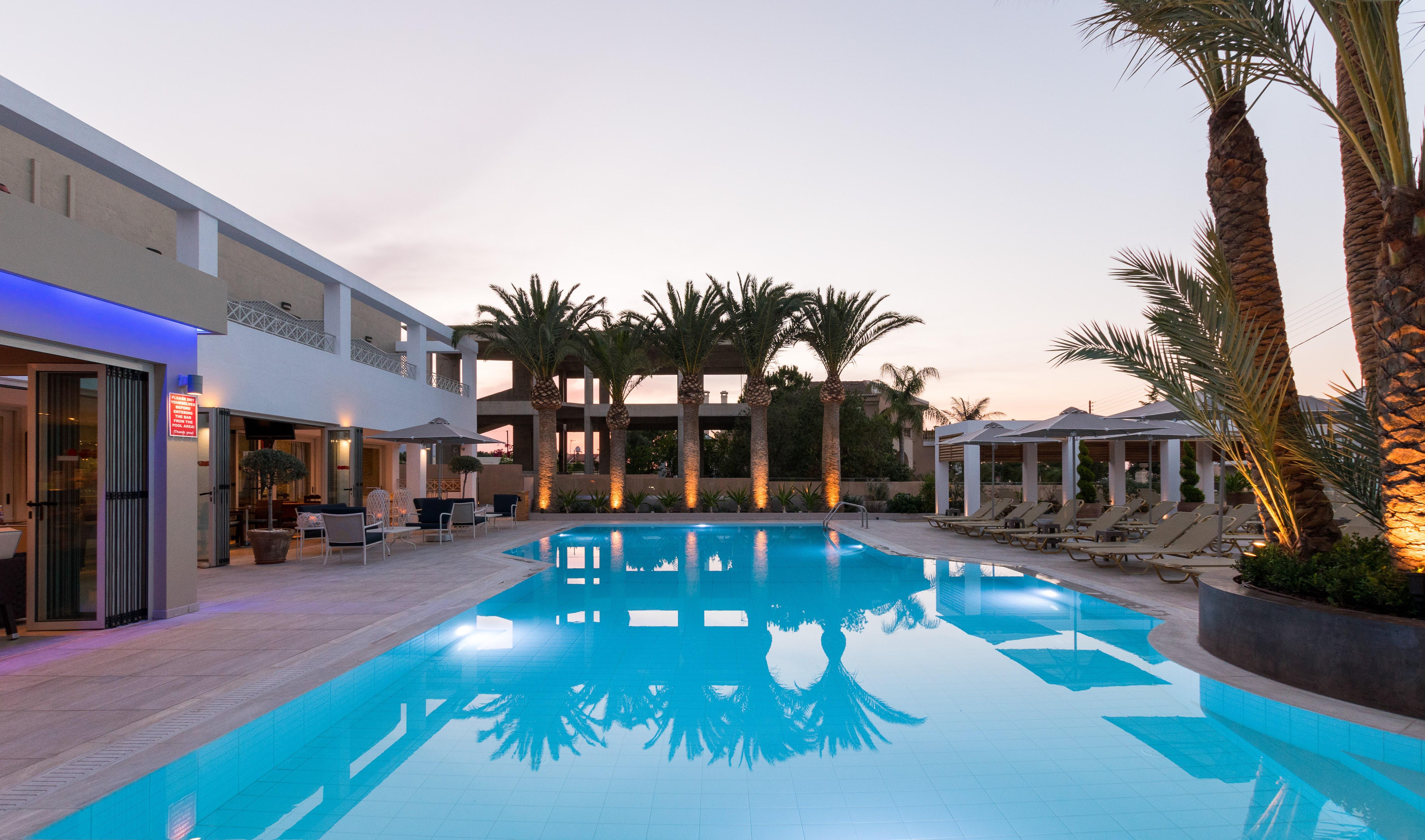 Dedalos Hotel Malia Eksteriør billede