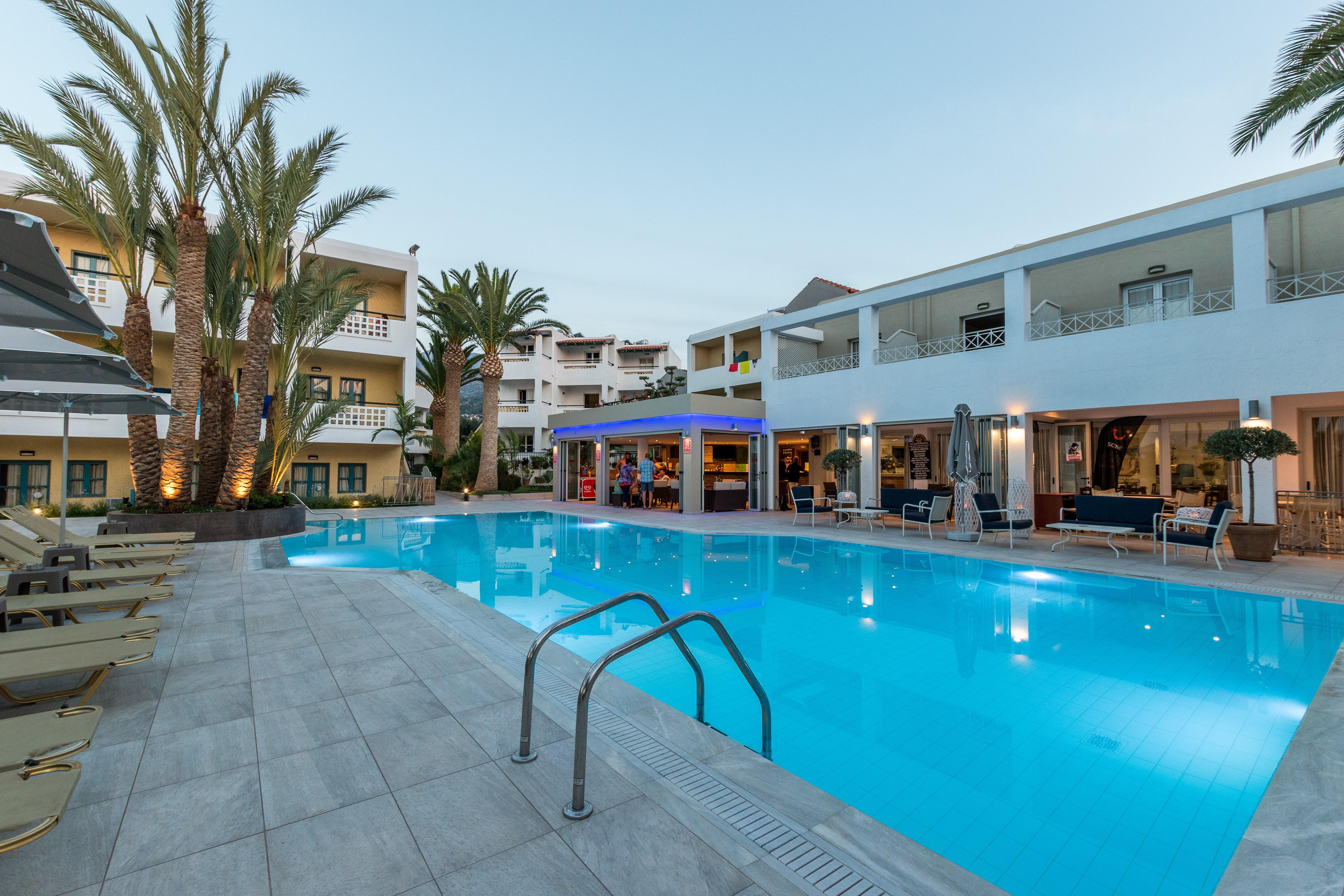Dedalos Hotel Malia Eksteriør billede